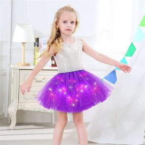 img 1 attached to Luminous Girls' Ballet Skirt – Ideal Dancewear in Skirts & Skorts