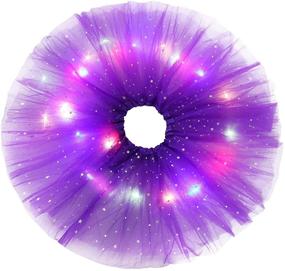 img 3 attached to Luminous Girls' Ballet Skirt – Ideal Dancewear in Skirts & Skorts