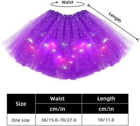 img 2 attached to Luminous Girls' Ballet Skirt – Ideal Dancewear in Skirts & Skorts