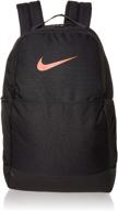 рюкзак nike brasilia medium black логотип