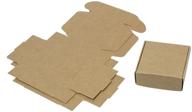 📦 small kraft brown gift box pack - set of 30 (3x3x1 inches) logo