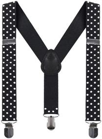 img 2 attached to 🎉 Регулируемые подтяжки на день рождения и Рождество для мужчин - стильный аксессуар для мальчиков "Stylish Suspenders