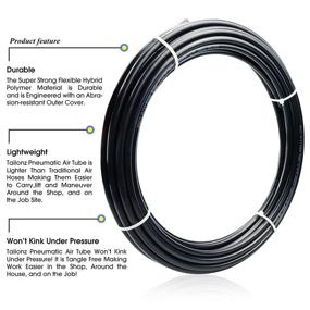 img 2 attached to TAILONZ PNEUMATIC Pneumatic 32 8Ft Tubing: Durable and Versatile Air Line for High-Quality Pneumatic Applications