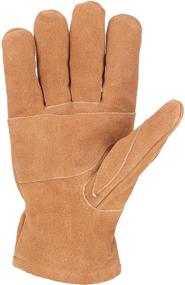 img 2 attached to 🧤 Carhartt Men's Brown Fencer Gloves