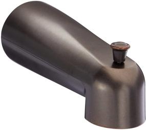 img 1 attached to Moen 3853ORB: Durable Oil Rubbed Bronze Tub Diverter Spout with Slip Fit Connection - Convenient Replacement Option