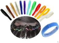 🐶 sowaka 12-pack puppy whelping collars: multicolor, adjustable, double sided & reusable id bands for small dogs, cats, and newborn kittens logo
