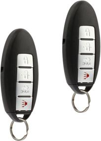 img 3 attached to 🔑 2 Pack Keyless Entry Remote Fob for Nissan & Infiniti Vehicles (KR55WK48903 KR55WK49622) - High-Quality Replacement