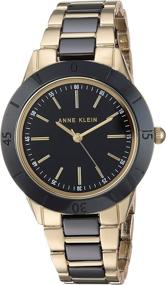 img 4 attached to ⌚ Дамские наручные часы Anne Klein 34 мм с керамическим браслетом