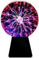 lebbeen glass plasma ball sphere lightning light lamp - electrifying party magic! [4.0 inches] логотип