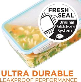 img 1 attached to LocknLock Purely Better Tritan Container - 132 oz, Clear