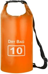 img 4 attached to INNVO Dry Bag: Versatile 10L Waterproof Backpack for Outdoor Adventures - Camping, Fishing, Hiking, and More!