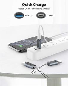 img 3 attached to ⚡️ NIMASO 3 Pack USB C to USB 3.0 Adapter - High-speed Sync & Fast Charging for iPhone, Samsung, Google Pixel, and More