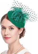 винтажный головной убор cizoe костюм fascinators логотип