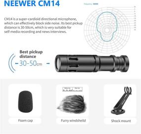 img 1 attached to 📽️ Комплект Neewer для съемки видео на смартфоне: профессиональная видеосъемка с помощью направленного микрофона, мини-штатива и крепления для телефона - совместим с iPhone 11/11 Pro/11 Pro Max/XS/XR, Samsung Galaxy и другими.