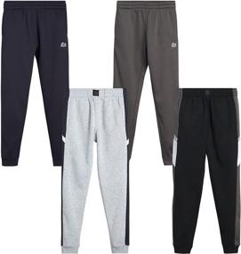 img 4 attached to 👖 RBX Active Warm Up Heather Boys' Sweatpants: Fashionable and Comfortable Activewear