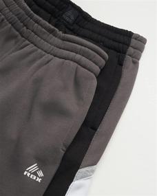 img 1 attached to 👖 RBX Active Warm Up Heather Boys' Sweatpants: Fashionable and Comfortable Activewear