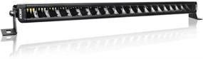 img 4 attached to 🚚 Exzeit 22 Inch Light Bar: Osram LEDs, 100W 9000 Lumens, Waterproof Combo Beam, Single Row LED Light Bars for Trucks, Jeep Wrangler, Boat, ATV, UTV, Off Road Lighting | 12/24V