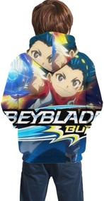 img 3 attached to Beyblade Burst Evolution Fashionable Teenagers Sweatshirt for Boys - JHBKZS Clothing