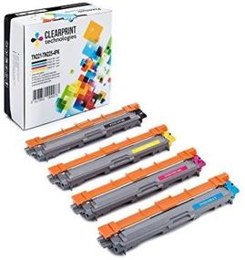 img 3 attached to 🖨️ Clearprint Brother MFC-9130CW, MFC-9330CDW, MFC-9340CDW, HL-3140CW, HL-3170CDW Toner Set - TN221 / TN225 Compatible (4-Pack)