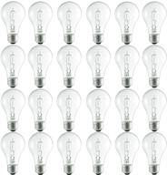💡 24-pack of philips 100-watt clear a19 high lumen light bulbs, dimmable, 1500 lumen, bright white (2990k), 72w=100w, e26 base logo