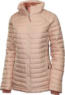 columbia women's puffer flower jacket - women's clothing and coats, jackets & vests logo