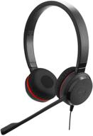 🎧 jabra evolve 30 ii: superior sound wired headset for calls and music - uc-optimized, all-day comfort logo