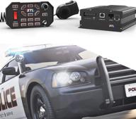 🚨 apex 100-watt police siren and emergency vehicle siren system with horn, pa microphone - optimized for search logo