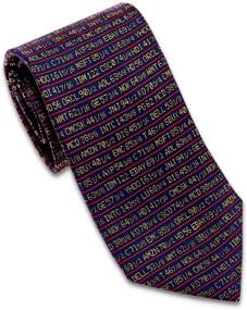 img 2 attached to 👔 Stock Ticker Tie for Men by Josh Bach