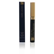 🇷🇺 estee lauder double wear zero-smudge lengthening mascara 01 черный: оставайтесь безупречной с продолжительными ресницами без размазывания. логотип