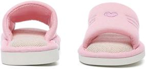 img 1 attached to 🦖 Adorable MEMON Toddler Slippers Dinosaur ME2016 Grn 9 Boys' Shoes: Perfect Comfort for your Little One!