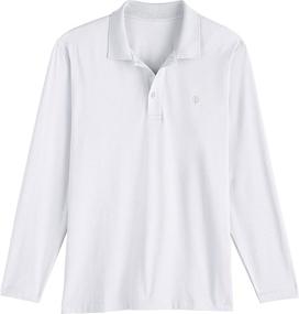 img 2 attached to 👕 Coolibar Men's Sleeve Weekend Shirt - Men's Clothing with Enhanced SEO