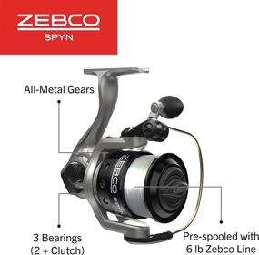 img 2 attached to Zebco Spyn 10 Size Spinning Reel