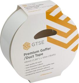 img 4 attached to 🔒 High-Performance, Waterproof GTSE White Duct Tape - 1.88 inches x 55 Yards (164 ft) - Heavy-Duty Tape, 1 Roll