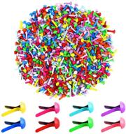 🎨 yexpress 600 pcs colorful mini brads: metal paper fasteners for scrapbooking craft diy paper, random assorted colors logo