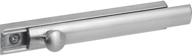 🔒 enhance your security with defender security u 10306 4-inch surface bolt, satin nickel finish logo