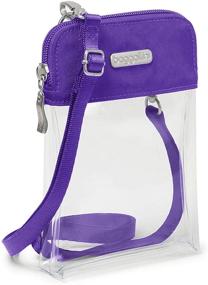 img 1 attached to 👜 Baggallini Clear Event Bryant Crossbody: Stylish Handbags, Wallets, and Crossbody Bags for Women