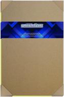 📦 100 sheets chipboard 24pt (point) 11 x 17 inches lightweight tabloid size .024 caliper thickness kraft paper board for cardboard craft packaging logo