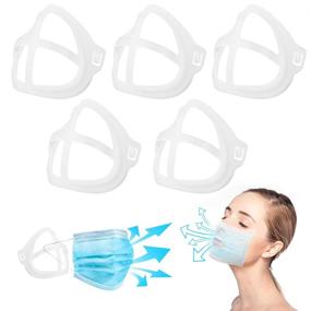 img 4 attached to 🌬️ Translucent OUMMET Protector for Comfortable Breathing