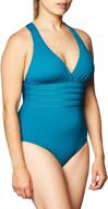 👙 blanca island goddess cross back one piece women's clothing and swimsuits | swimsuit cover ups logo