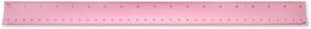 img 1 attached to Alumicolor 12-Inch Aluminum Engineer Hollow Scale in Pink: Ideal for School, Office, Art, and Drafting