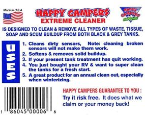 img 1 attached to Happy Campers - Extreme Tank & Sensor Cleaner: Top RV & Marine Cleaning Solution for Unmatched Cleanliness