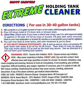 img 2 attached to Happy Campers - Extreme Tank & Sensor Cleaner: Top RV & Marine Cleaning Solution for Unmatched Cleanliness