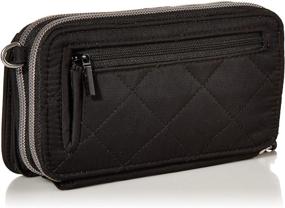 img 3 attached to Enhanced RFID-Protected All in One Crossbody Purse by Vera Bradley Performance Twill