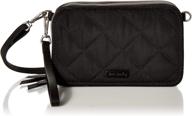 enhanced rfid-protected all in one crossbody purse by vera bradley performance twill logo