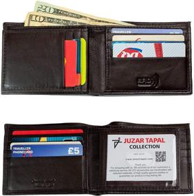 img 2 attached to Vintage Leather Bi-Fold Wallet with Flip ID - 526BFCF - Men's Accessories, Card Cases, and Money Organizers