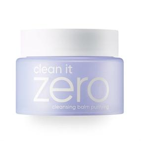 img 4 attached to 🌿 BANILA CO NEW Clean It Zero Purifying Cleansing Balm- Effective Makeup Remover & Face Cleanser for Sensitive Skin