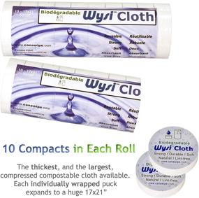 img 2 attached to Wysi Wipe Expandable Multi Purpose Cloths