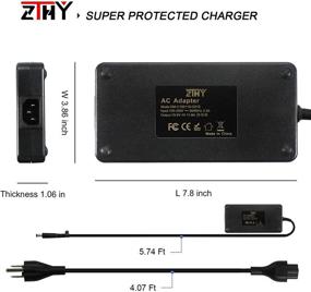 img 1 attached to High Performance HP 230W Laptop Charger - Genuine ZTHY 19.5V 11.8A AC Adapter for HP Zbook 15/17, Omen & EliteBook - ProBook Compatible - Fast Charging Power Supply