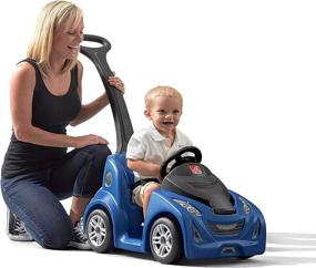 img 3 attached to 🚗 Step2 Push Around Buggy Blue: A Fun and Stylish Ride-on Toy for Toddlers