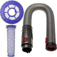 🔴 gray/red hose assembly, replacement hepa column filter, and pre-filter parts for dyson dc41 vacuum cleaners логотип